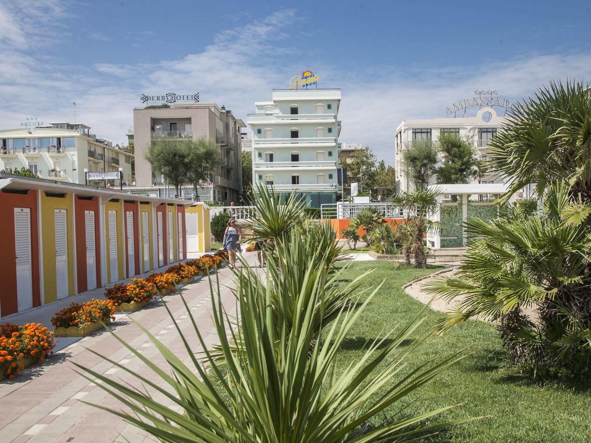 Hotel Levante Rímini Exterior foto